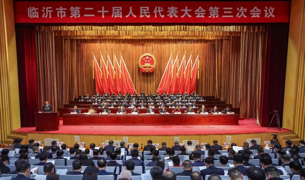 完美官网首页入口鞋业总经理郭兴梅参加临沂市第二十届人民代表大会第三次会议